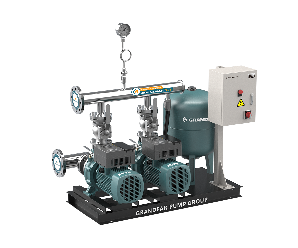 2 ტუმბოიანი ჰიდროფორი პანელით CBE-2-GF32-200C GRANDFAR