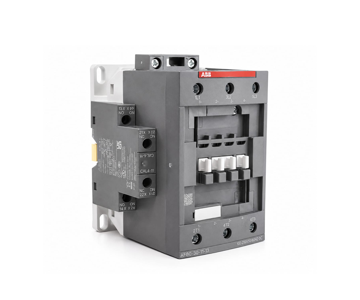 ელექტრო მაგნიტური კონტაქტორი ABB AF96-30-11-13 100-250V50/60HZ-DC