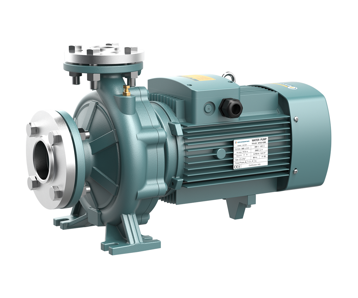 ზედაპირული ცენტრიდანული ტუმბო სამი ფაზა GF40-125A GRANDFAR