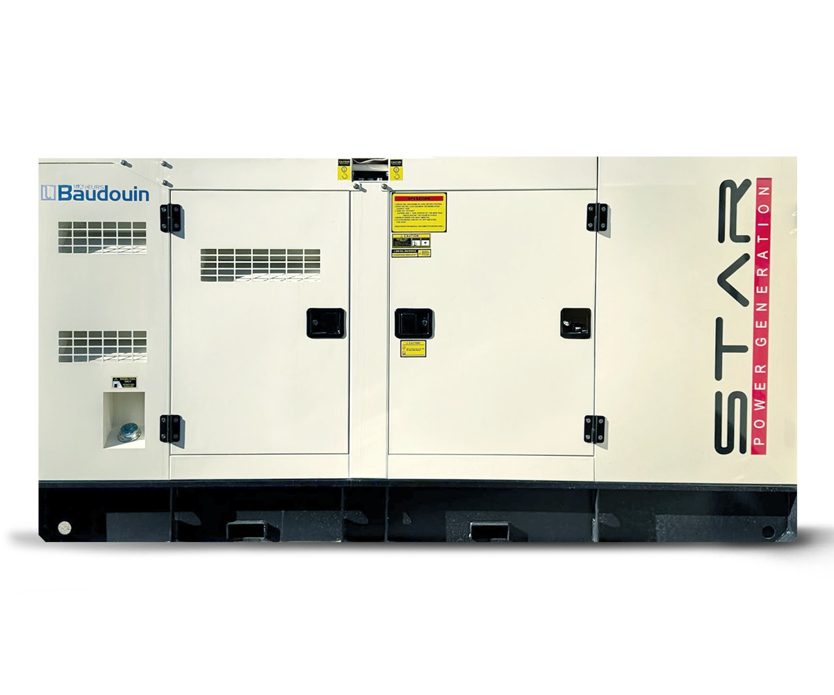 გენერატორი STAR GEN 110-KVA,Baudouin ავტომატური მართვით