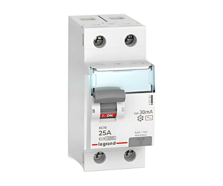 გაჟონვის რელე ავტომატი LEGRAND XC10 2K 25A AC 30MA K.A.K. 2X25A