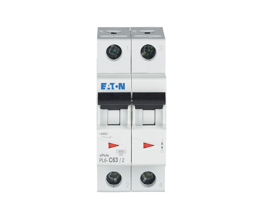 ავტომატური ამომრთველი EATON PL6-C40/2 6Ka.
