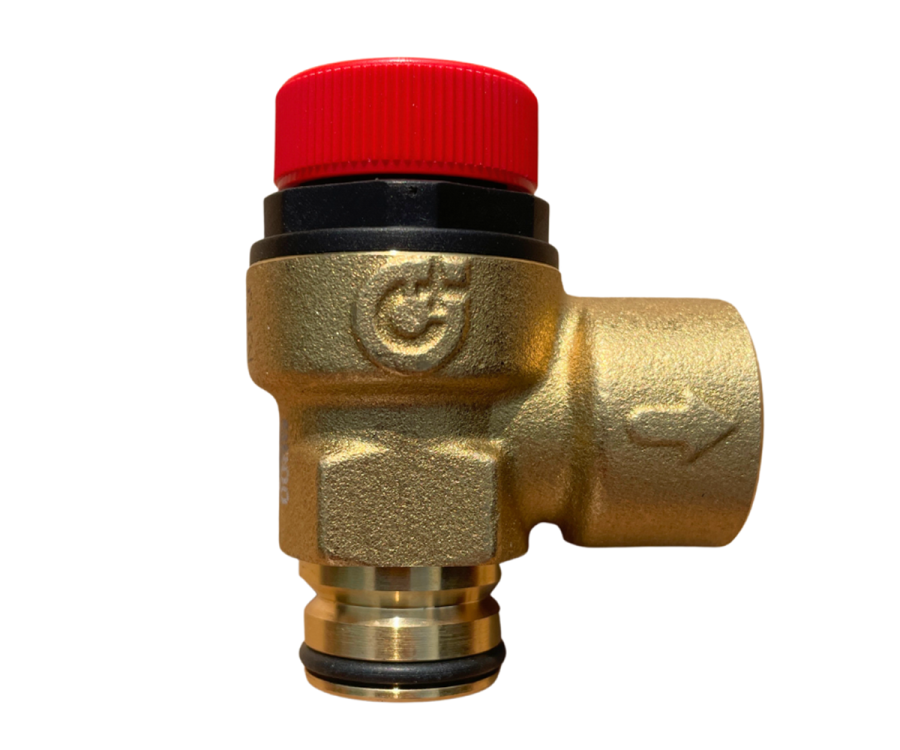 დამცველი სარქველი ღარიანი Safety Valve Caleffi A312 - Baymak 080.006.001