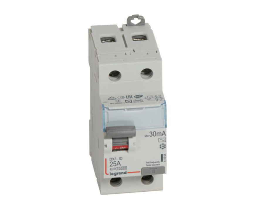 გაჟონვის რელე ავტომატი LEGRAND DXI-KAK 2K 25A AC 30MA