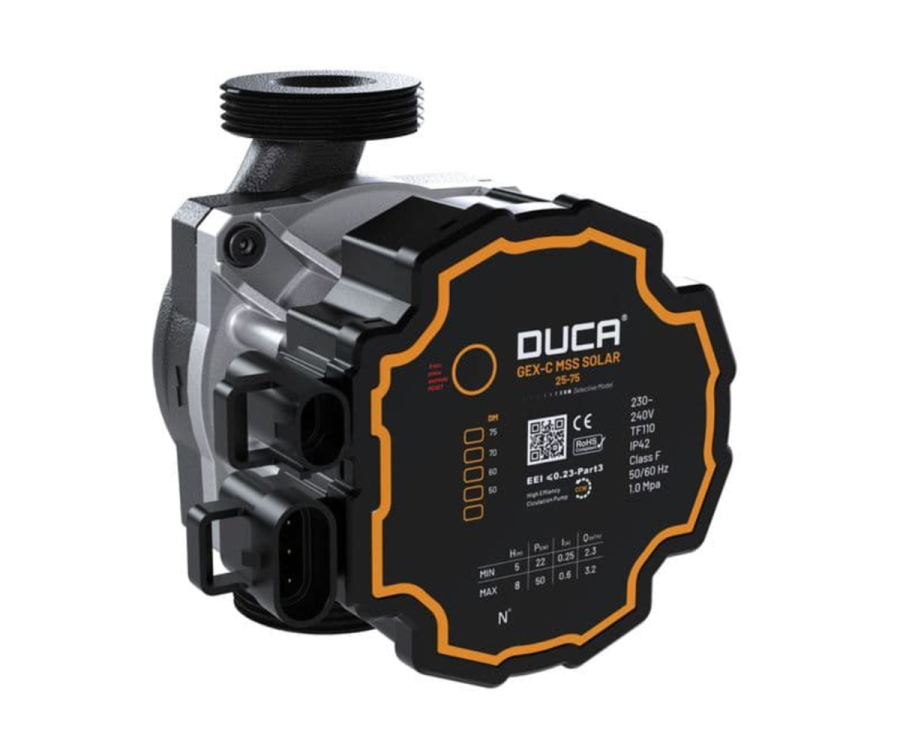 საცირკულაციო ტუმბო DUCA GEX-S Solar 15-80-130