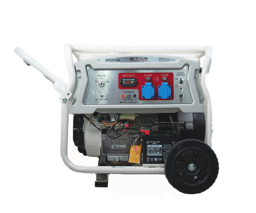 ბენზინის გენერატორი STAR 6,5 კვტ, მოდელი - SPG9250E